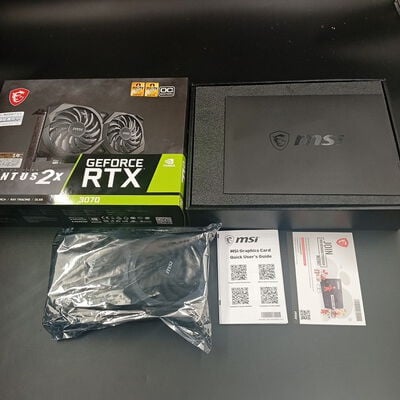 【大須店】中古  MSI GeForce RTX 3070 VENTUS 2X OC (RTX3070 8G) 143902 