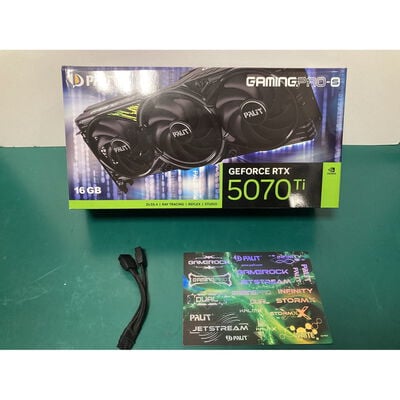 【富山本郷店】中古  Palit NE7507T019T2-GB2031A (RTX5070Ti GamingPro 16GB) 176552 
