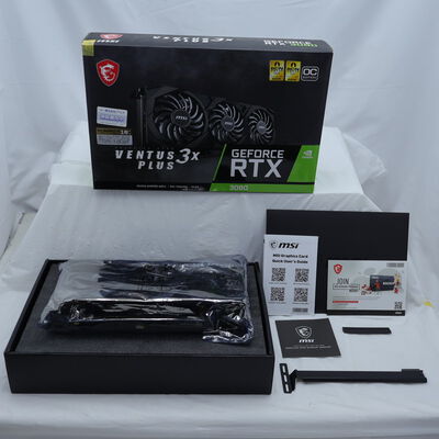【通販センター】中古  MSI GeForce RTX 3080 VENTUS 3X PLUS 10G OC LHR（RTX3080 10GB） 3480042325 