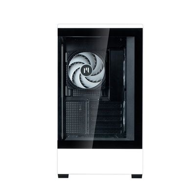 ZALMAN  P30 BW (MicroATX ガラス ブラック/ホワイト) 