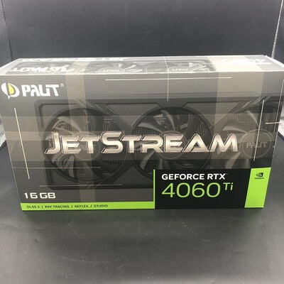 【宇都宮鶴田店】中古  Palit NE6406T019T1-1061J(RTX4060Ti JetStream 16G) 175543 
