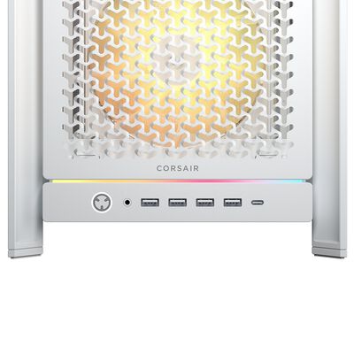 Corsair  FRAME 5000D RS ARGB White CC-9011310-WW (E-ATX ガラス ホワイト) 