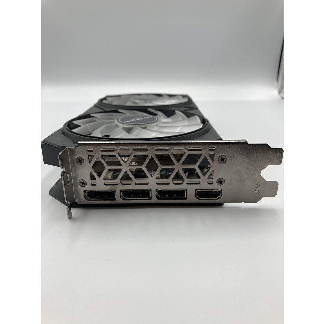 【真人出品】 p6 e8 中古 玄人志向 GG-RTX4060Ti-E8GB/OC/DF2 (RTX4060Ti 8G) 175558