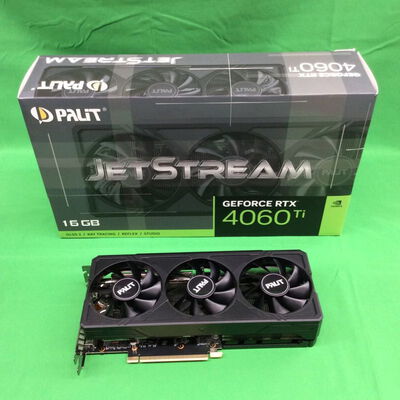 【川崎店】中古  Palit NE6406T019T1-1061J(RTX4060Ti JetStream 16G) 175543 