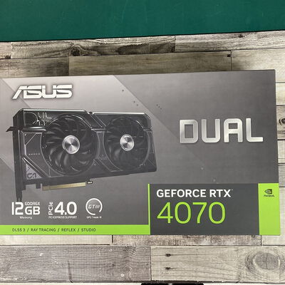 【広島店】中古  ASUS DUAL-RTX4070-O12G (RTX4070 12GB) 157131 