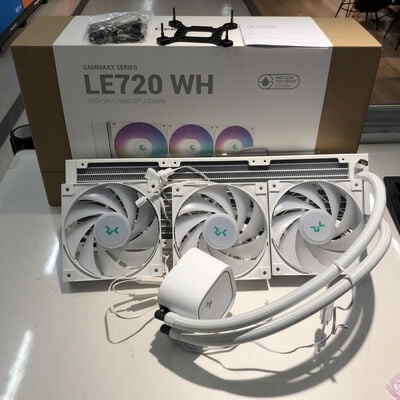 【姫路店】中古  DEEPCOOL LE720 WH(360mm ARGB 水冷) 4740000531 