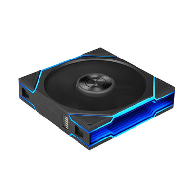 Lian-Li  UNI FAN TL FLEX BK リバースブレード 12RTL1F3B (120mm ARGB ブラック リバースファン 3個パック) 
