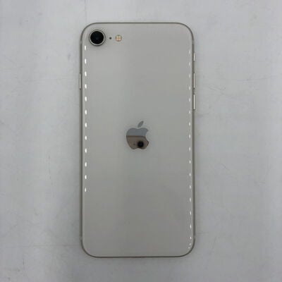 【福井日之出店】中古  【国内版SIMフリー】Apple iPhoneSE 4.7インチ (第3世代) 64GB (スターライト) MMYD3J/A 154843 