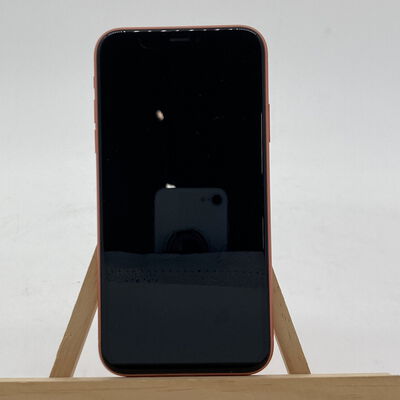 【堺七道店】中古  【SIMロック解除済み】【au】 Apple iPhoneXR 64GB (コーラル)  MT0A2J/A 155336 