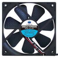 AINEX  CFZ-120SB (OMEGA TYPHOON 120mm 超静音タイプ) 