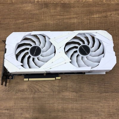 【宇都宮鶴田店】中古  玄人志向 GK-RTX3060-E12GB/OC/WHITE (RTX3060 12GB) 144780 
