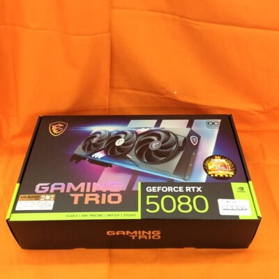 【なんば店】中古  MSI GeForce RTX 5080 16G GAMING TRIO OC(RTX5080 16G) 176529 