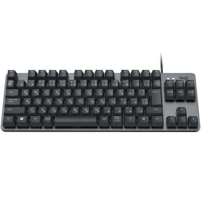 Logicool  TKL Mechanical Keyboard K835-Linear K835GPR (グラファイト スレートグレー TTCレッド) 