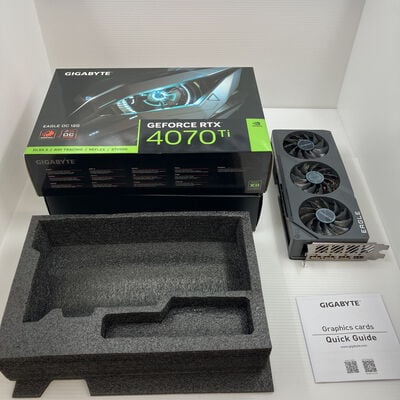 【秋葉原本店】中古  GIGABYTE＿GEFORCERTX4070Ti＿GV_N407TEAGLE_OC-12GD 3410014429 