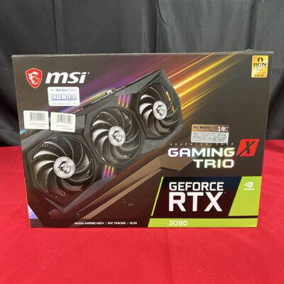 中古 MSI GeForce RTX 3090 GAMING X TRIO 24G (RTX3090 24G) 143546 