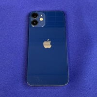 中古  【SIMロック解除済み】【SoftBank】Apple iPhone12 mini 5.4インチ 64GB (ブルー)  MGAP3J/A 155636 