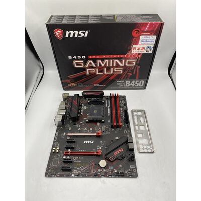 【座間相武台】中古  MSI B450 GAMING PLUS (B450 AM4 ATX DDR4) 137900 