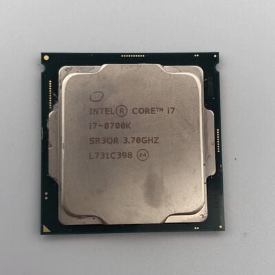 【甲府飯田店】中古  INTEL Core i7 8700K (1151/3.70GHz/12M/C6/T12) 136197 