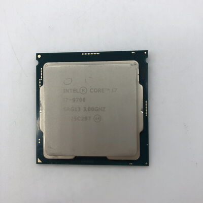 【宇都宮鶴田店】中古  Intel Core i7 9700 (1151/3.00GHz/12M/C8/T8) 140316 