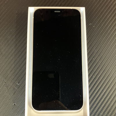 【富士青葉店】中古  【SIMロック解除済み】【au】Apple iPhone12 mini 5.4インチ 128GB (ホワイト)  MGDM3J/A 155624 