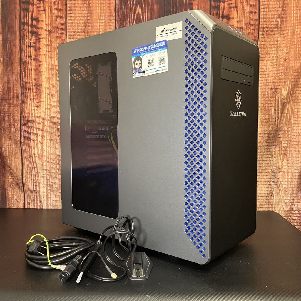 中古 GALLERIA XA7C-G60S(i7 10700/16GB/SSD512GB/GTX1660 SUPER