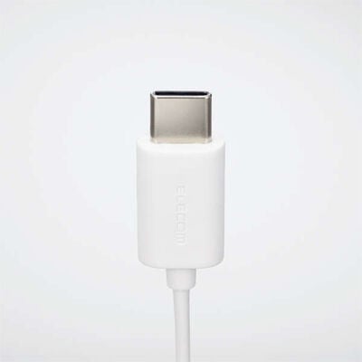 エレコム  EHP-DF11CMSV (デジタル式USB Type-C(TM)ヘッドホン シルバー) 