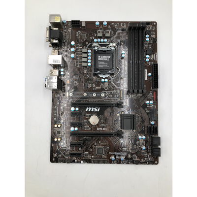 【水戸赤塚店】中古  MSI Z270-S01 (Z270 1151 ATX DDR4) 191443 