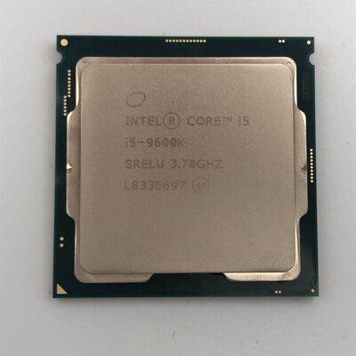 【甲府飯田店】中古  INTEL Core i5-9600K (1151/3.70GHz/9M/C6/T6) 138480 
