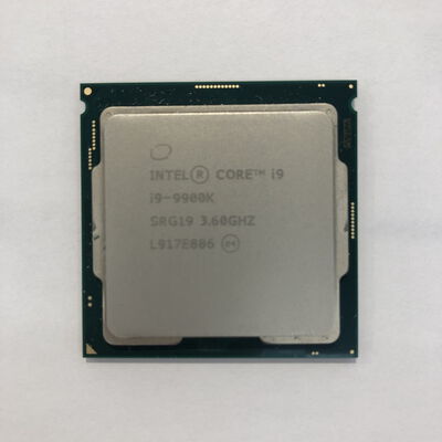 【長野稲里店】中古  INTEL Core i9 9900K (1151/3.60GHz/16M/C8/T16) 138482