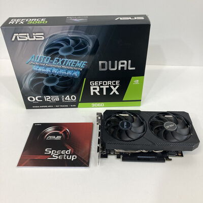 【神戸・三宮店】中古  ASUS DUAL-RTX3060-O12G (RTX3060 12GB) 175496 