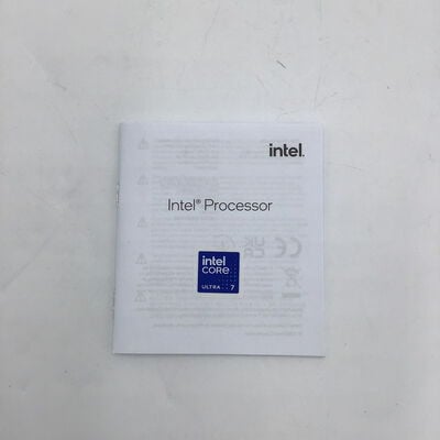 【白山FM松任店】中古  INTEL Core Ultra 7 265KF (1851/3.9G/30M/C20/T20) 