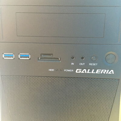 【博多店】中古  GALLERIA XT(i7 8700K/8GB/ストレージ無し/DVDマルチ/GTX1060/OS無し) 3310005263 