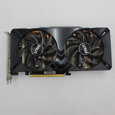 【通販センター】中古  Palit NE6166TS18J9-1160A (GTX1660Ti 6GB Dual OC) 192444 