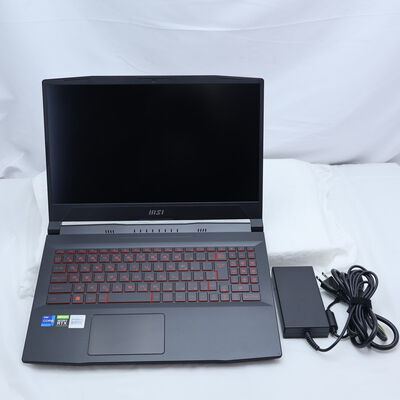 【通販センター】中古  MSI Katana GF66 11U Katana-GF66-11UD-1262JP(Intel Core i7 11800H/16GB DDR4 (PC4)/SSD512GB/なし/NVIDIA GeForce RTX 3050 Ti 4GB Laptop GPU/15.6/1920x1080/Wi-Fi/W11H64 MAR) 201757 