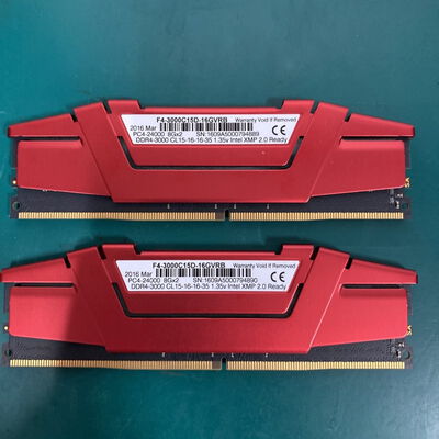 【富山本郷店】中古  8GB 2枚組(合計16GB) PC4-24000/DDR4-3000 デスクトップ用 190924 