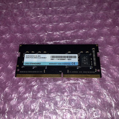 【横浜駅前店】中古  CFD D4N3200CS-8G (DDR4 PC4-25600 SO 8GB) 174323 