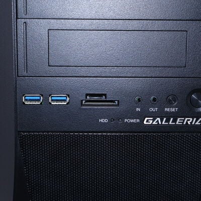 【通販センター】中古  THIRDWAVE GALLERIA KT(Intel Core i7 8700/16GB DDR4 (PC4)/SSD500GB/BD-RE/NVIDIA GeForce GTX 1660 Ti 6GB/W11H64 MAR) 202574 