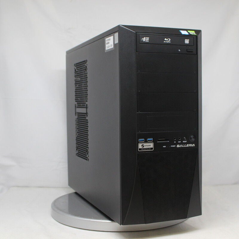 中古 THIRDWAVE GALLERIA KT(Intel Core i7 9700K/16GB DDR4 (PC4