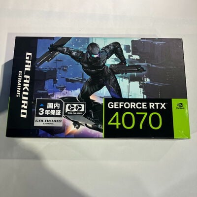 【鹿児島店】中古  各社 GeForce RTX4070 (12GB PCI-E) 157138 