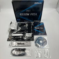 中古  ASRock B550M Pro4 (B550 AM4 mATX DDR4) 142938 