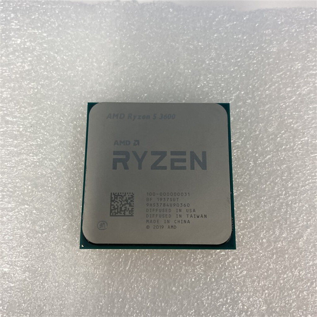 中古 AMD Ryzen 5 3600 (AM4/3.6/35M/C6/T12/65W) 140027 （395400