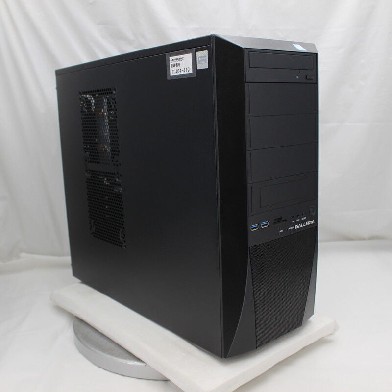 中古 THIRDWAVE GALLERIA KT(Intel Core i7 9700K/16GB DDR4 (PC4
