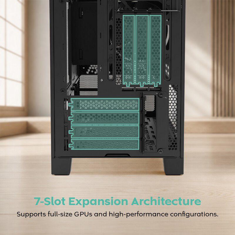 MONTECH TEN Black (MicroATX ブラック) ｜ パソコン通販のドスパラ