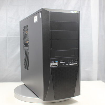 中古 THIRDWAVE GALLERIA KT(Intel Core i7 9700F/16GB/SSD256GB/なし 