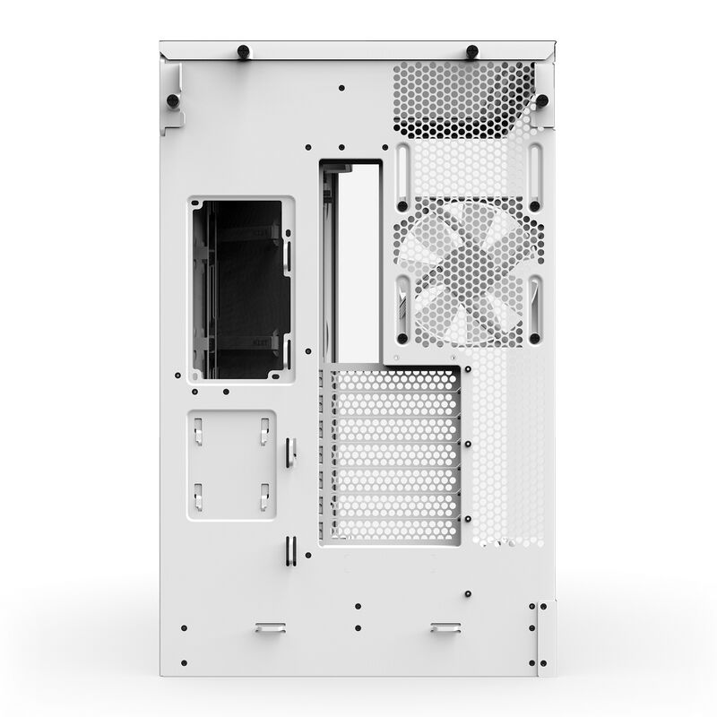 NZXT H9 FLOW RGB+ CM-H92FW-P1 (E-ATX ガラス ホワイト) ｜ パソコン