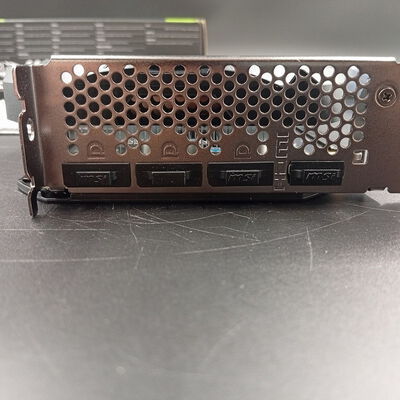 【大須店】中古  MSI GeForce RTX 4060 Ti VENTUS 2X BLACK 8G OC（RTX4060Ti 8GB） 3480034782 