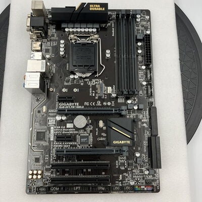 【新潟店】中古  GIGABYTE GA-H170-HD3 (H170 1151 ATX DDR4) 131020 