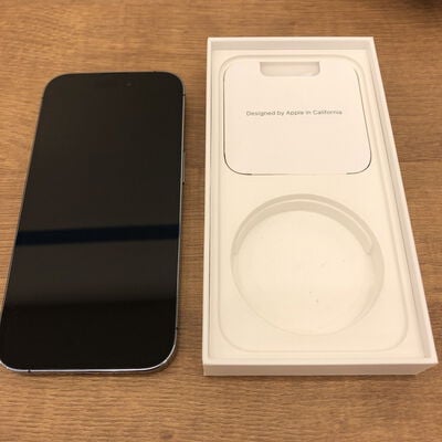 【宇都宮鶴田店】中古  【国内版SIMフリー】Apple iPhone14 Pro 6.1インチ 128GB (ディープパープル) MQ0F3J/A 155005 