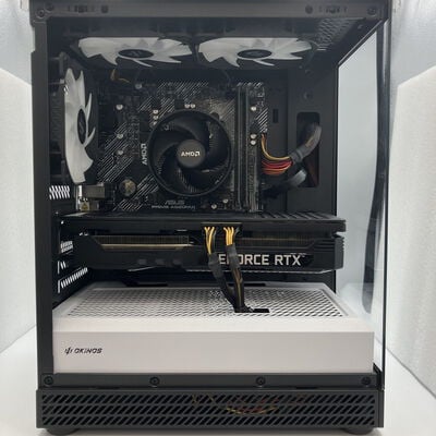 【新潟店】中古  自作PC (Ryzen 5 5600X/16GB/SSD1TB/RTX3070Ti/OS無し) 3290007643 