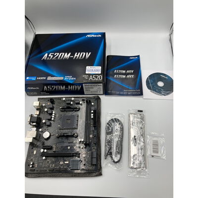 【水戸赤塚店】中古  ASRock A520M-HDV (A520 AM4 mATX DDR4) 143667 